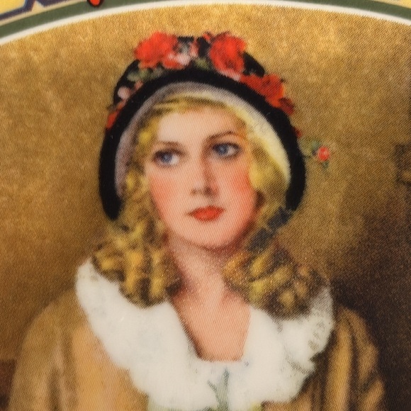 NORMAN ROCKWELL Knowles “A Young Girl’s Dream” Vintage Collector Plate 8.5” - Picture 4 of 6